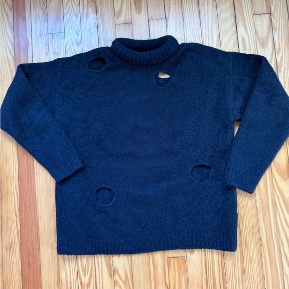 Tibi Trou Trou Alpaca Sweater - Picture 2 of 5